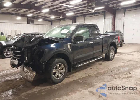 2021 Ford F-150 Xlt z USA, uszkodzony, nr VIN 1FTEX1EPXMFA44345